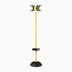 Mid-Century Floor Coat Rack with Umbrella Stand, 1970s