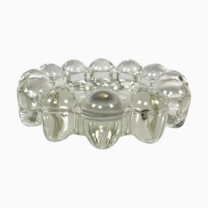 Bohemian Crystal Glass Ashtray No 12533 attributed to Rudolf Schrötter for Rudolfova, 1950s
