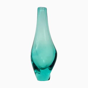 Art Glass Vase attributed to Miloslav Klinger for Železný Brod, 1960s