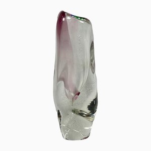 Glass Vase by Rudolf Beránek for Skrdlovice, 1960s