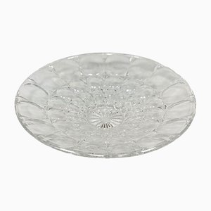 Bol en Verre Cristal par Rudolf Schröter pour Sklo Union, 1950s