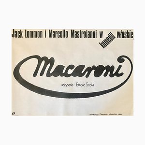 Affiche de Film Macaronih par M. Wasilewski, 1987