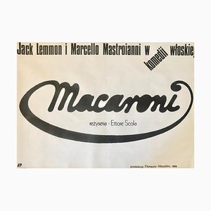 Macaronih Film Poster by M. Wasilewski, 1987