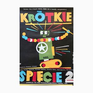 Movie Poster Krótkie Spięcie from Erol, 1989