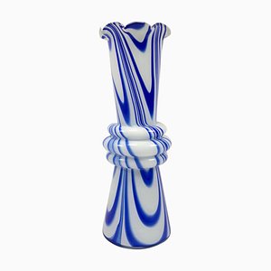 Vase Vintage en Opaline de Murano Florence attribué à Carlo Moretti, 1970s