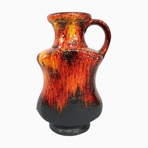 Grand Vase Fat Lava Modèle 607/45 en Céramique de Dümler & Breiden, 1960s