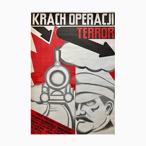 Krach Operacji Terror Film Poster by M. Ihnatowicz, 1982