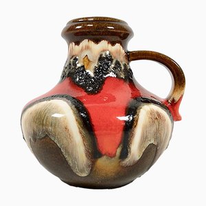 Mid-Century Ceramic Fat Lava Pitcher from Scheurich, 1960s
