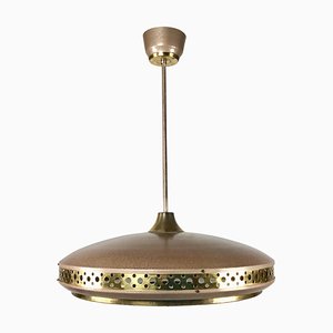 Space Age UFO Pendant Lamp, 1950s