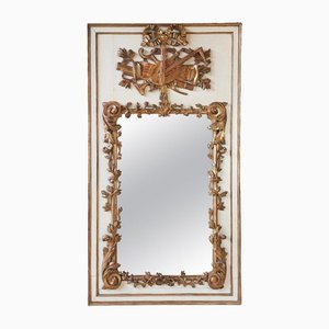 Miroir Trumeau Sculpté à la Main, 18ème Siècle