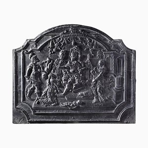 Plaque de Cheminée du 17ème Siècle avec une Représentation du Massacre des Innocents