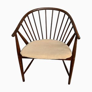 Mid-Century Scandinavian Sunfeather Chair attributed to Sonna Rosen, 1950s