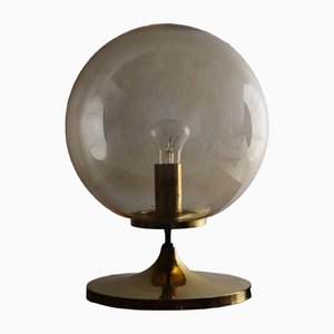 Large Vintage Space Age Ball Table Lamp, 1970s