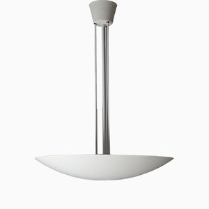 Weiße Deckenlampe aus Metall von JT Kalmar