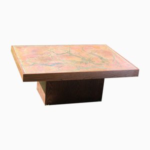 Table Basse Brutaliste de Bernhard Rohne