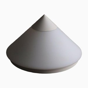 Cone Ceiling Lamp in White from Limburg