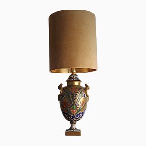 Lámpara de mesa italiana vintage de Batiguani