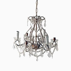 Italian Chandelier in Crystal