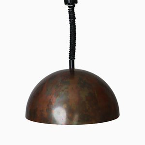 Copper Ceiling Lamp, 1970s