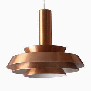 Copper Pendant Lamp from Carl Thore, 1960s