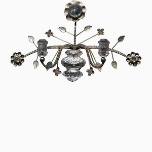 Bleikristall Wandlampe von Maison Bagues