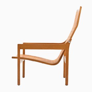 Mid-Century Danish Oak Lounge Chair, 1950s