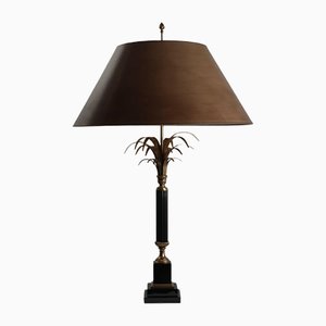 Gold Black Pineapple Lamp by Maison Charles for Maison Charles