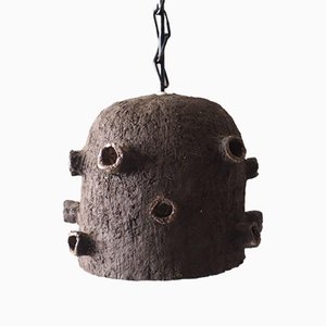 Brutalist Ceramic Lava Comet Ceiling Lamp from Tayga Design