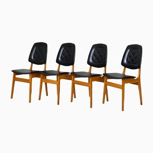 Norwegian Dining Chairs, 1970s, Set of 4