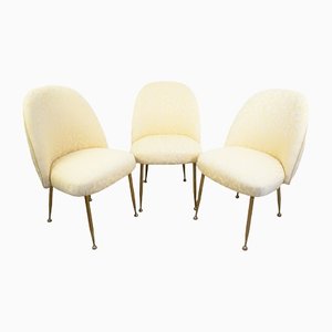 Chaises de Chambre, Italie, 1960s, Set de 3