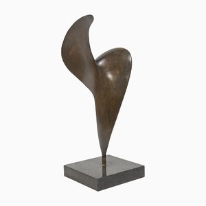 Franco Asco, Forma Evoluzione 18E, 1955, bronce y piedra