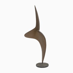Franco Asco, Forma Evoluzione, años 60, bronce y piedra