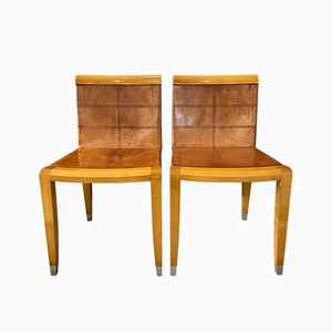 Dining Chairs from Giorgetti, 1980s, Set of 2