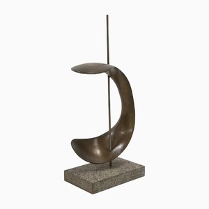 Franco Asco, Forma Evoluzione, 1960er, Bronze & Stein