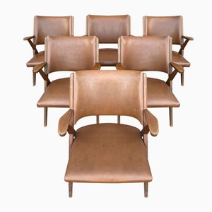 Armchairs from Vera, Italy, 1960s, Set of 6