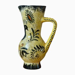 Peacock Pitcher from Elchinger, 1950s