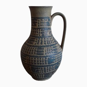Vaso vintage in ceramica con manico, Germania, anni '60