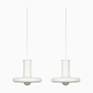 Mid-Century Optima Ceiling Lamps by Hans Due for Fog & Mørup, Set of 2