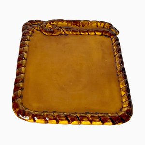 Ceramic Platter from Vallauris, France, 1960s