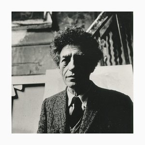 Wolfgang Kühn, Alberto Giacometti dans son atelier à Paris, 1963, Photographie