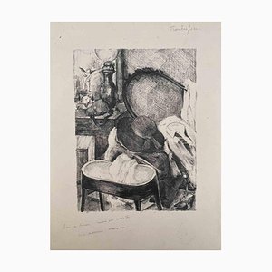 Luc-Albert Moreau, Still Life, Original Lithograph, Early 20th Century