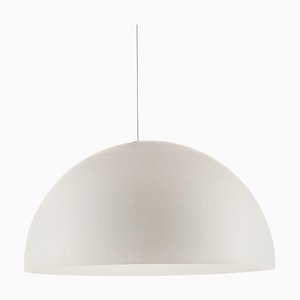 Sonora Suspension Lamp in Opaline Methacrylate by Vico Magistretti for Oluce