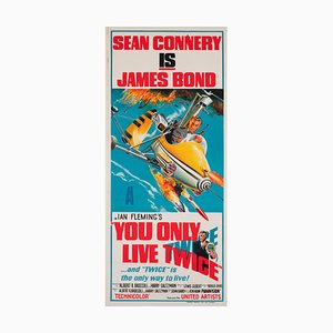 Australisches James Bond You Only Live Twice Daybill Filmplakat, 1967
