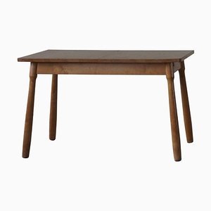 Danish Modern Birch Dining Table attributed to Philip Arctander, 1940s