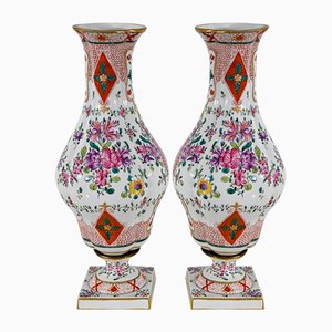 Vases 19ème Siècle de Samson, Set de 2