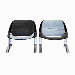 Set of Club Armchairs by Knut Hesterberg for Selectform, 1970s