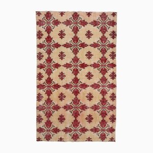 Tapis Vintage Rouge en Laine