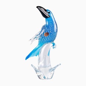 Murano Glass Sculpture of a Bird from Formia Murano, Italy, 1970s