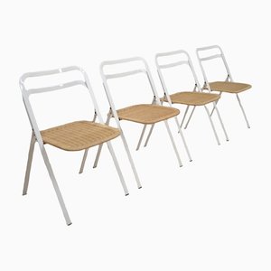 Folding Chairs from Cidue, 1970s, Set of 4