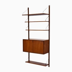 Mid-Century Danish Modular Teak Wall System by Poul Cadovius for Cado, 1950s